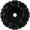 Ekena Millwork Angel Ceiling Medallion (Fits Canopies up to 15 3/4"), 32 1/4"OD x 3 5/8"ID x 1 1/8"P, Black Pearl CM32ANBPS - alternate 1